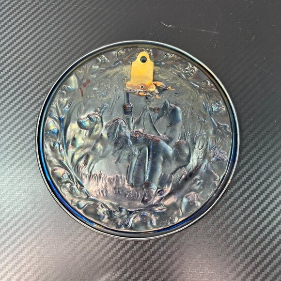 Vintage Coppercraft Relief Wall Hanging Plate Hunter & Dog Pheasant Duck Hunting - Picture 6 of 8